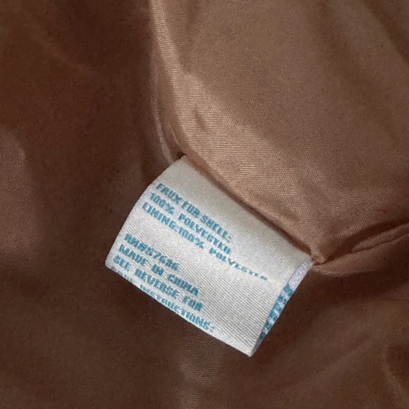 C&C California Teddy Sherpa Coat – Camel Brown – Longline - Picture 7 of 8